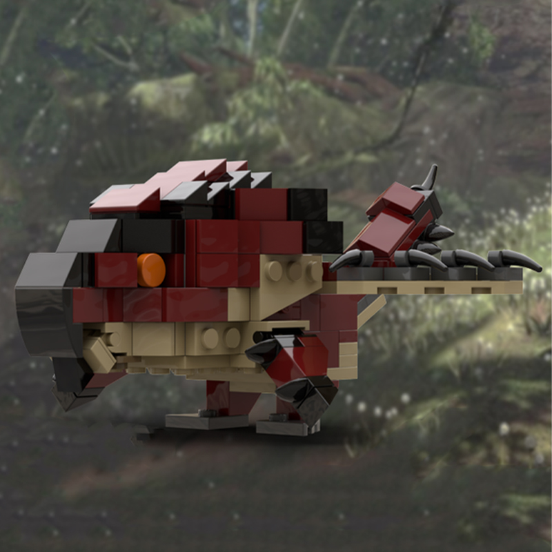 Kids Hunter Education - Set di Costruzioni MOC Rathalos Monster