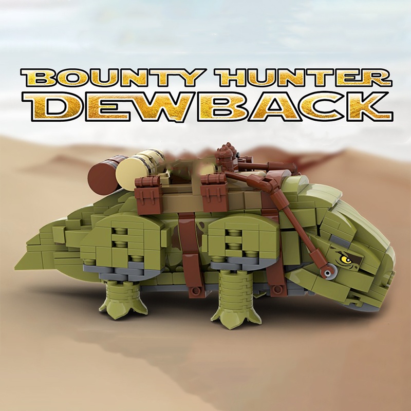 525 pz MOC Bounty Hunter Dewba - Kids Hunter Education recensione e prezzo