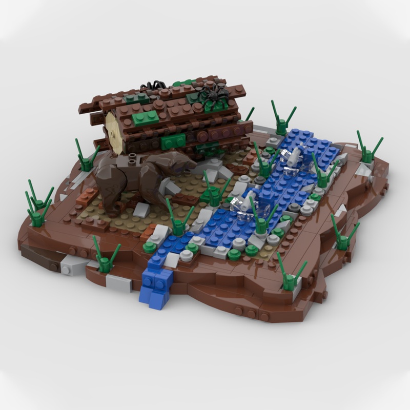558 pz MOC Orso Pesce Cacciato - Kids Hunter Education recensione e prezzo