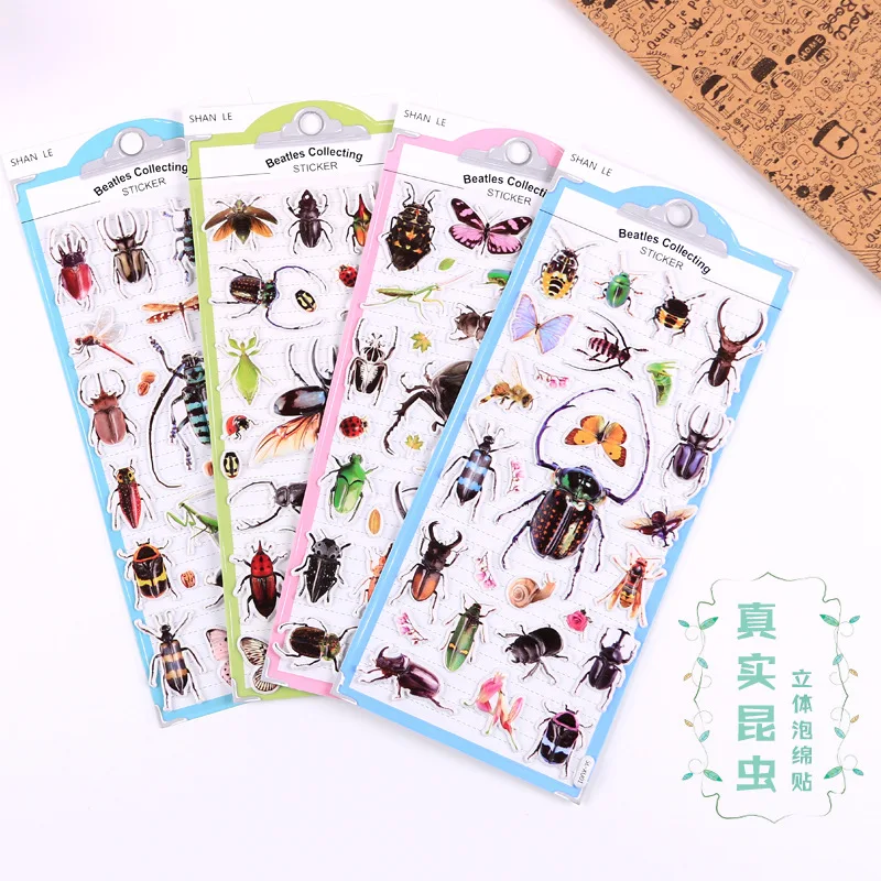 Adesivi 3D Realistici di Inset - Kids Education Charts recensione e prezzo