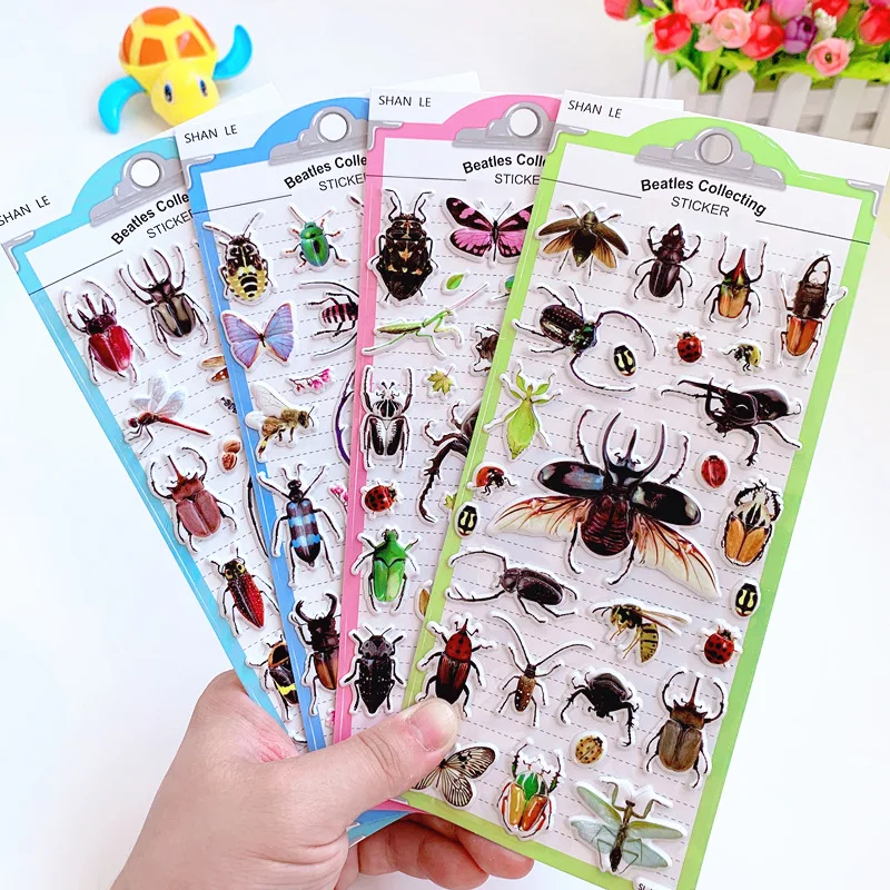 Adesivi 3D Realistici di Inset - Kids Education Charts recensione e prezzo