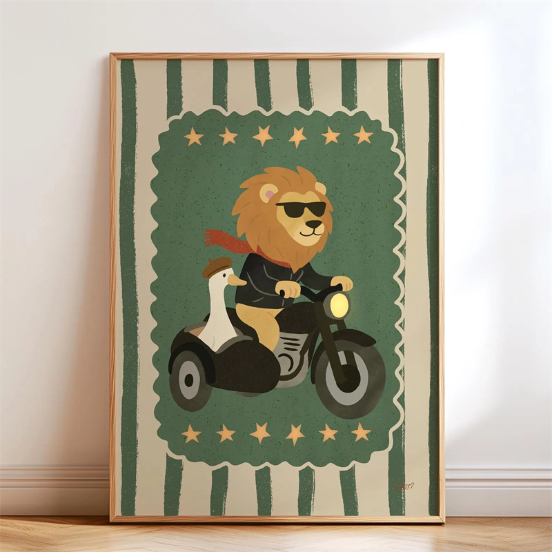 Poster su Tela con Cane Dachsh - Kids Educational Poster recensione e prezzo